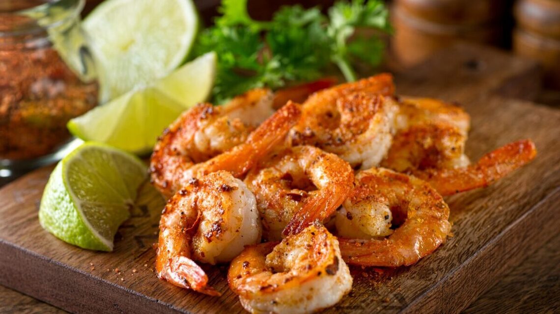 When is shrimp season in the South?