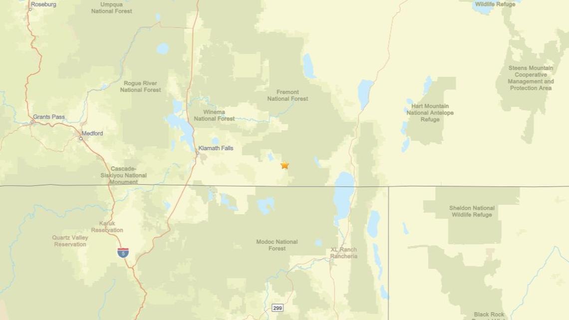 Seismic activity on March 23: Earthquake close to Bonanza, OR detected - magnitude 2.2 