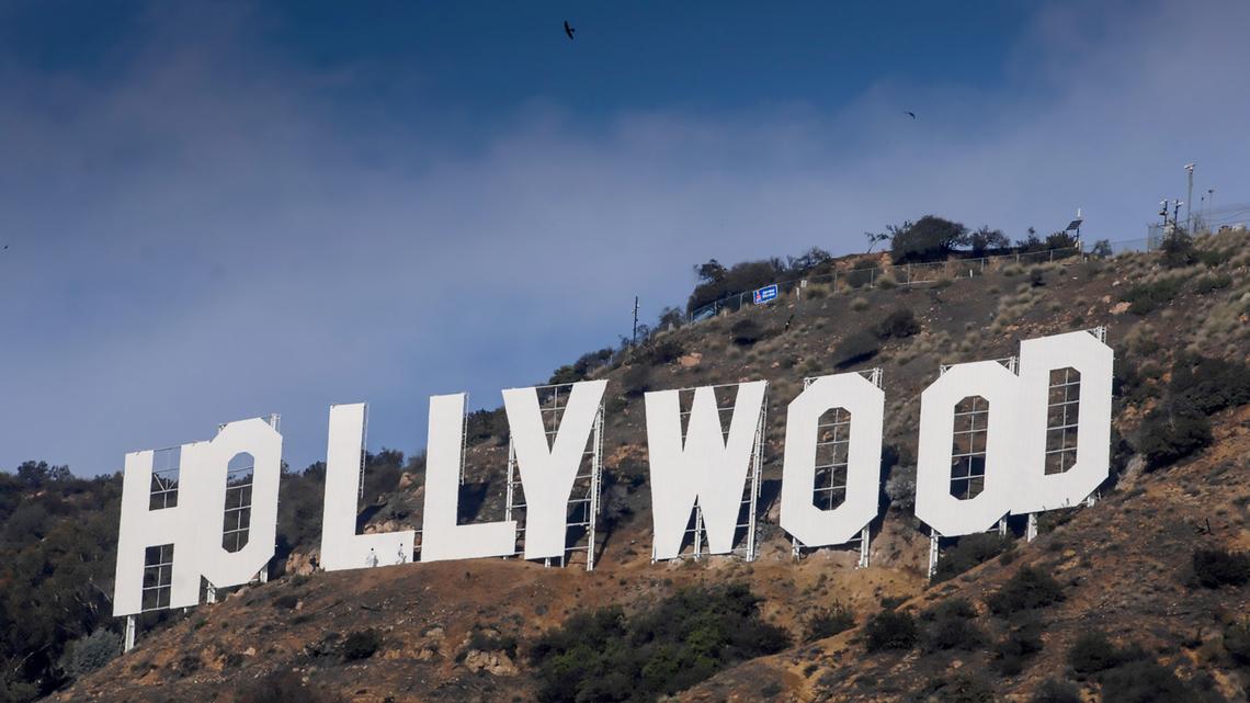The Hollywood sign is a symbol of the role Los Angeles plays in the film and television industry. (Photo by David Crane/Los Angeles Daily News)