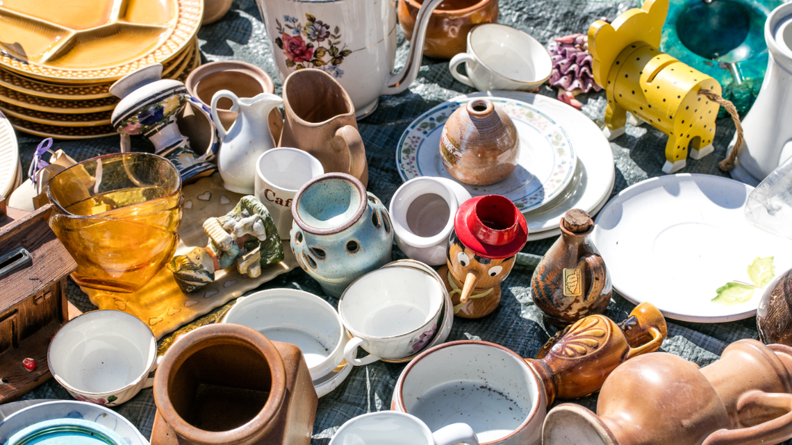 This Crafty Thrifter Upcycled Her Latest Finds Into Chic Decor Using Just One Product 