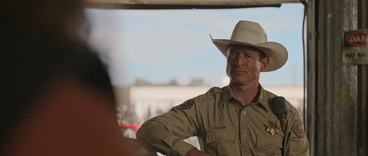 Philip Winchester as Sheriff Dan, Ransom Canyon Season 1, 2025Courtesy of Netflix