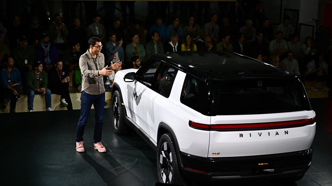 Rivian finds a way to shine even as the EV market struggles in the dark