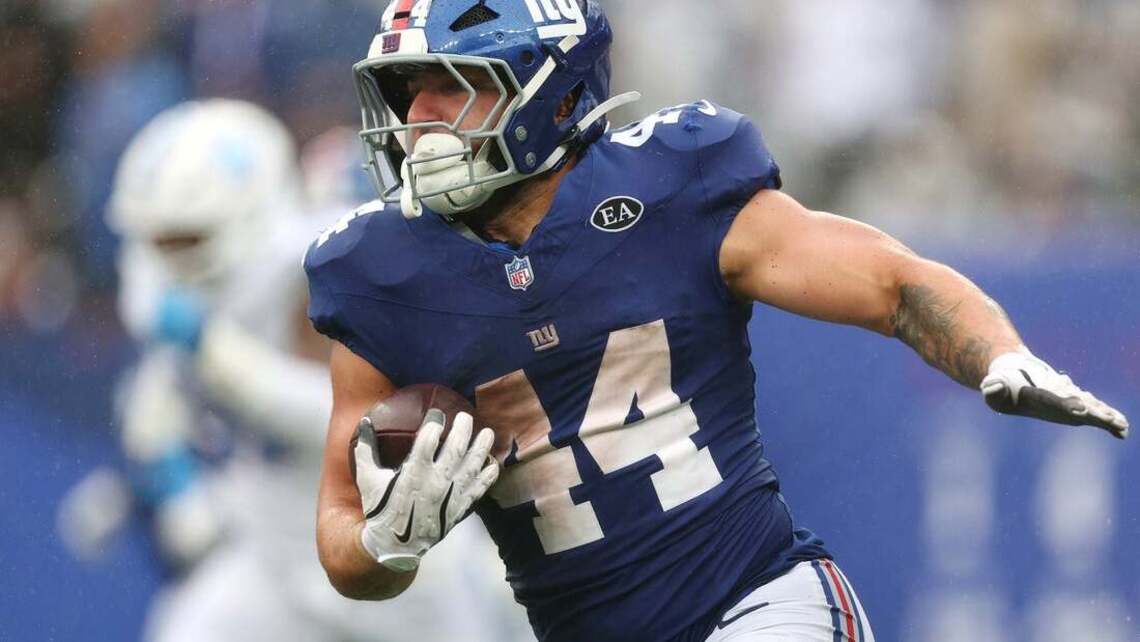 Defense, Cam Skattebo lead way as Giants hold off Titans