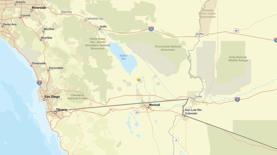 Update: Earthquake of 2.2 magnitude registered close to Brawley, CA on May 10 