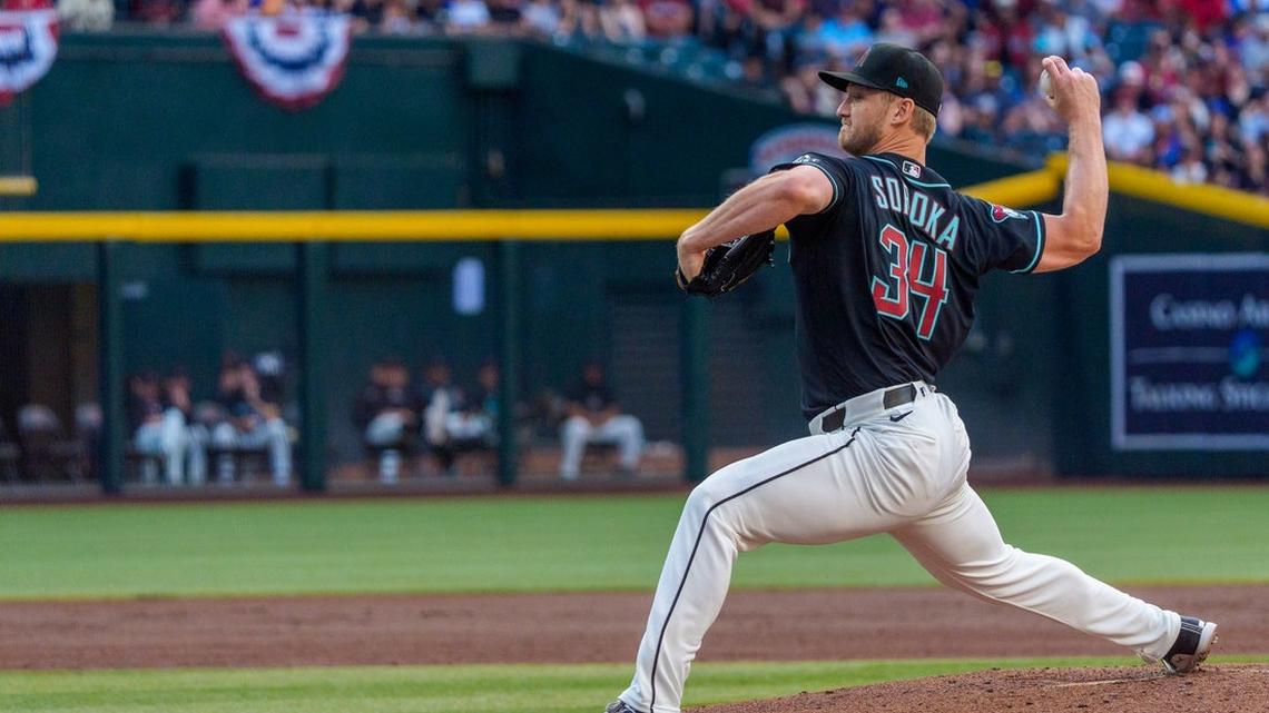 Michael Soroka's strong outing gets Diamondbacks past Braves