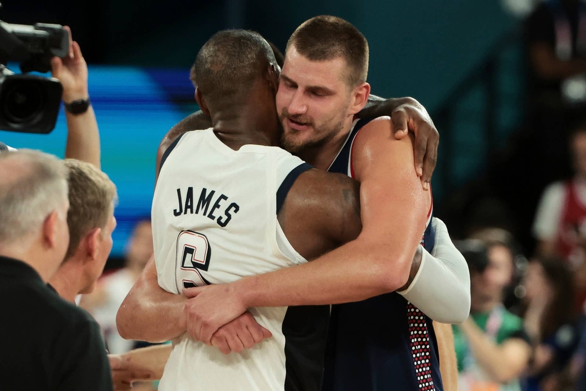  LeBron James and Nikola Jokic have a ton of respect for each other. 