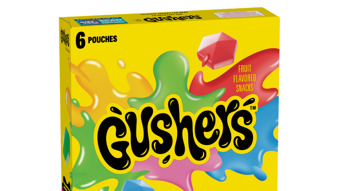 Gushers Debuts in Candy Aisle With a Reimagined Throwback 