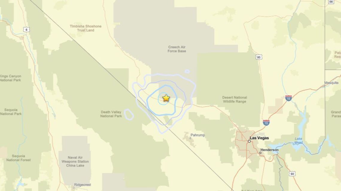 Update: 3.6 magnitude earthquake rattles near Beatty, NV on July 18 