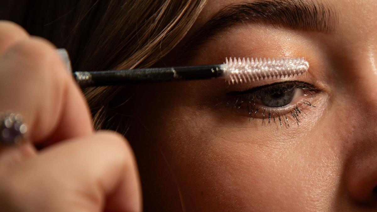 Beauty fans are generally taking a playful approach to makeup, with many wearing glitter-coated lashes during the day or by night. (Christin Klose/dpa/TNS)