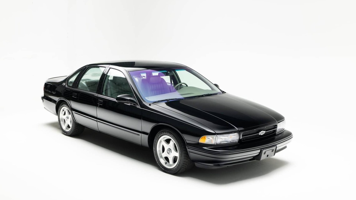 1996 Chevrolet Impala SS For Sale with 143 Miles Shown 