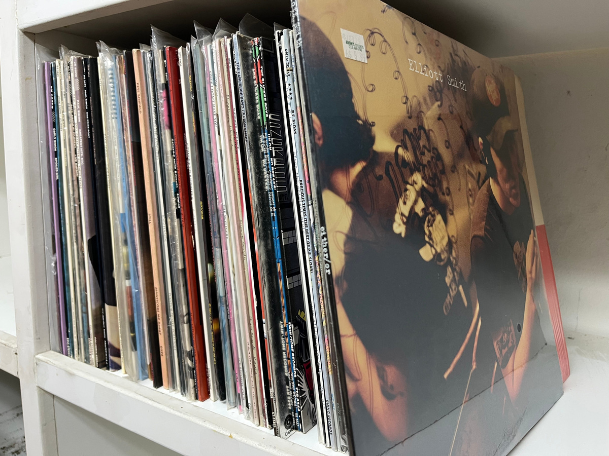 Some of the music journalist Mikal Gilmore's collection of more than 30,000 items, the first selections of which go on sale on Discogs on July 17.