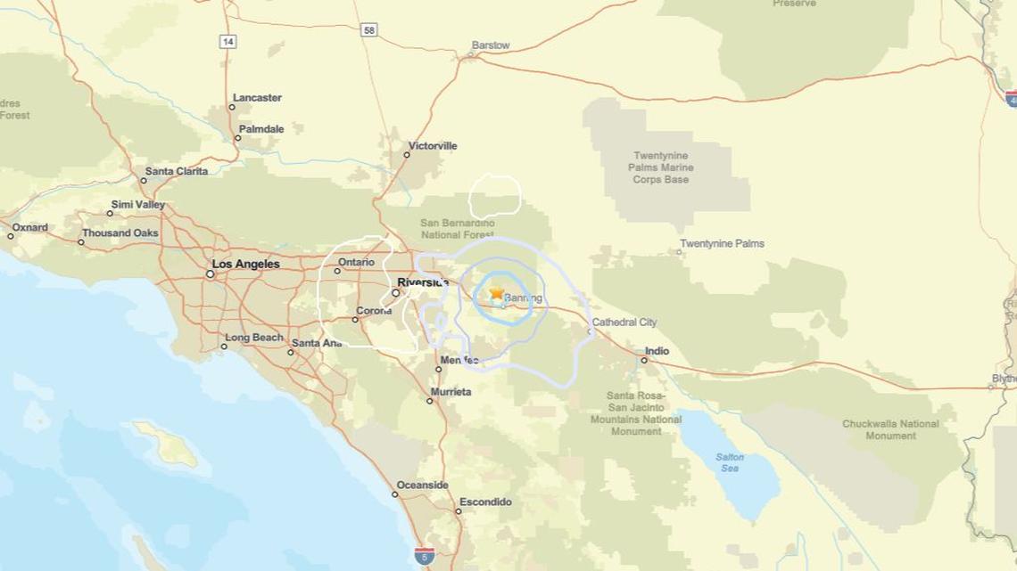 Update: Earthquake measuring 3.3 shakes area close to Banning, CA on April 4 