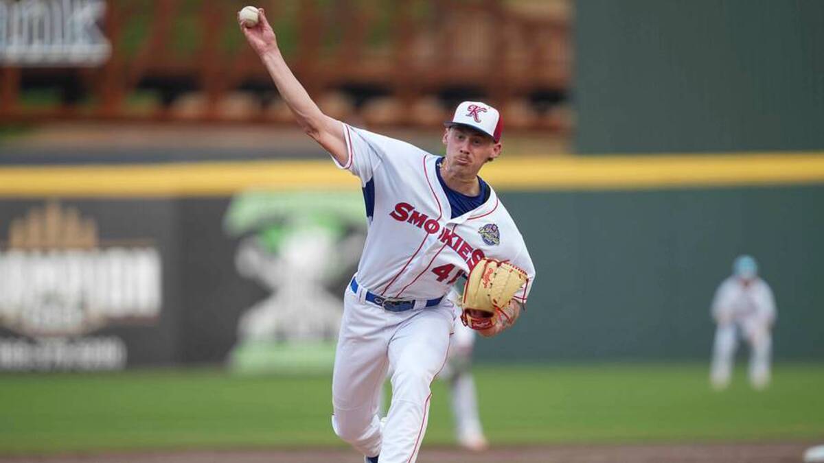  Jaxon Wiggins is the Cubs' No. 3 prospect according to MLB Pipeline. | Angelina Alcantar/News Sentinel / USA TODAY NETWORK via Imagn Images 