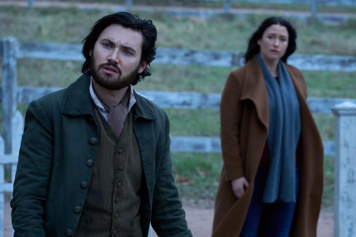 Spencer Macpherson, Chyler Leigh, The Way Home, Season 2, 2024Michael Tompkins / ©Hallmark / Courtesy Everett Collection