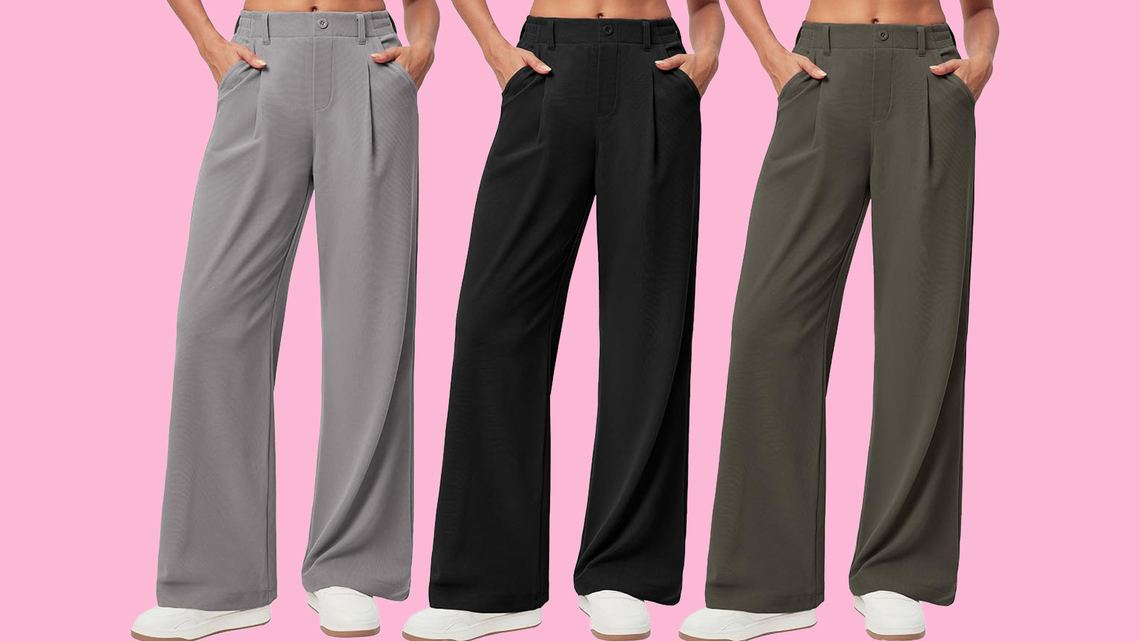 Petite Shoppers Call These $28 Comfy Work Pants Their New 'Go-To' 