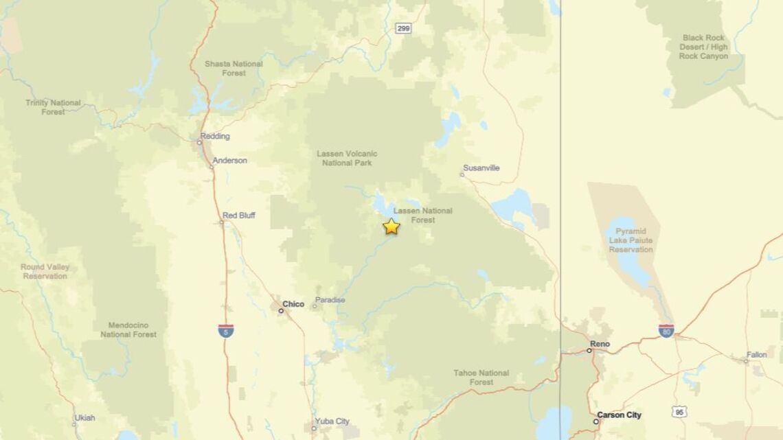 Update: 2.1 magnitude earthquake struck near Canyondam, CA on Aug. 5 