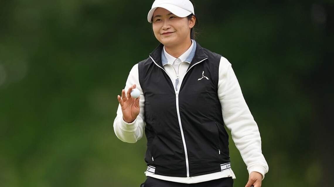 Yan Liu takes lead at Meijer LPGA Classic