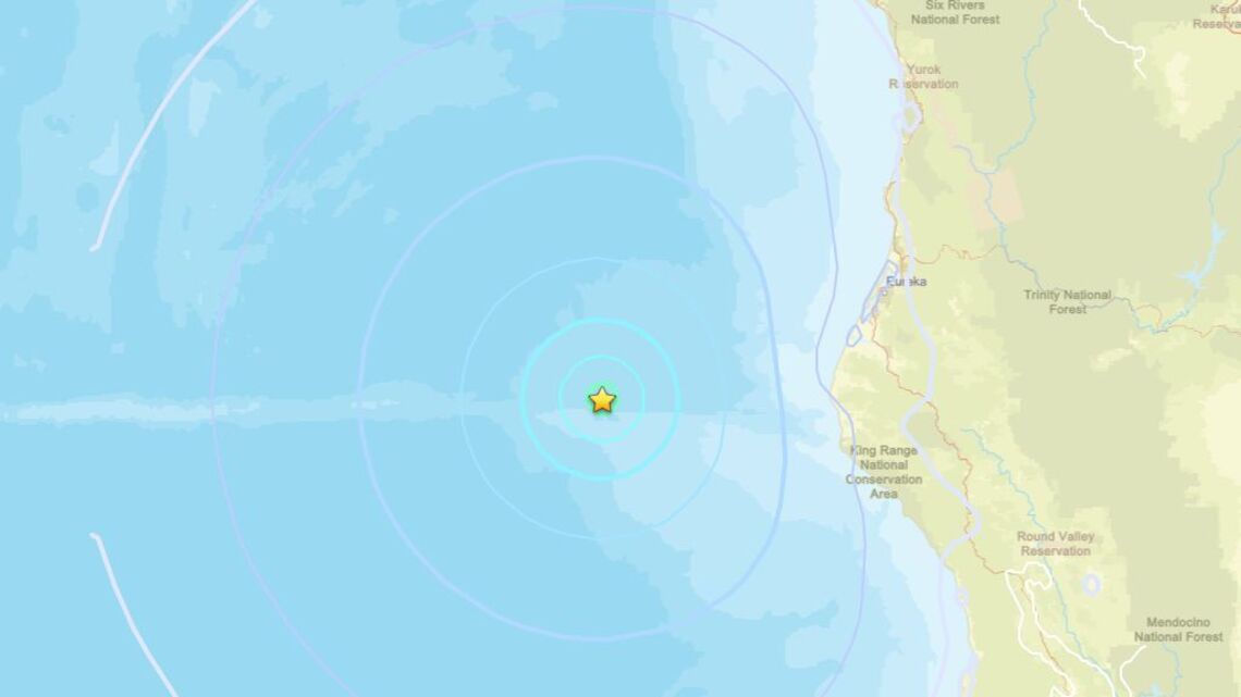 Update: Earthquake shakes region close to Petrolia, CA on Sept. 29 - 4.8 magnitude reported 