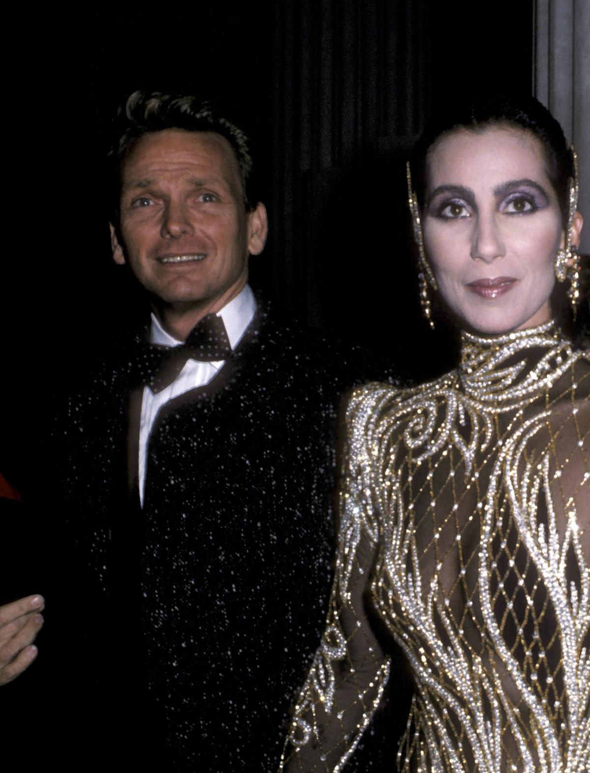Fashion designer Bob Mackie and singer/actress Cher attend The Metropolitan Museum’s Costume Institute Gala Exhibition of “Costumes of Royal India” on December 9, 1985 at The Metropolitan Museum of Art in New York City.Ron Galella / Contributor