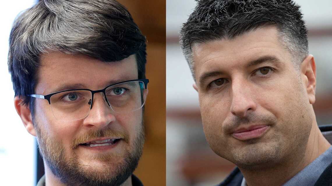 Trump policies, inflammatory tweets dominate Barrett, Lawrence debate 