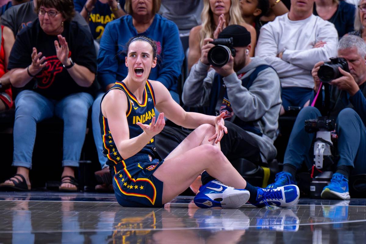 Indiana Fever guard Caitlin Clark (22). Doug McSchooler/Special to IndyStar / USA TODAY NETWORK via Imagn Images