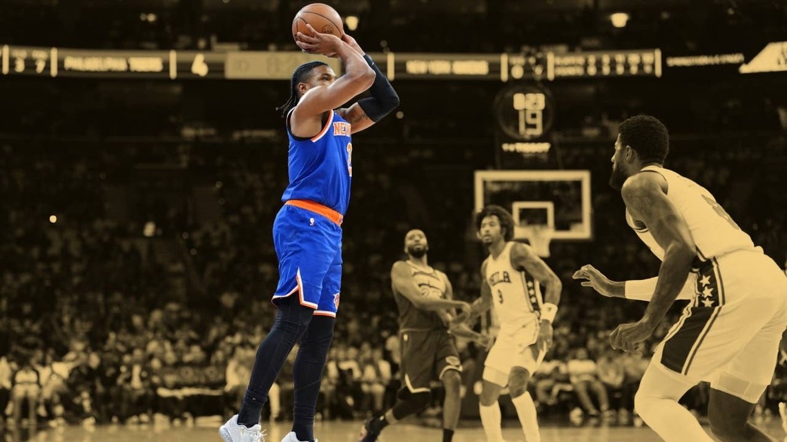 New York Knicks' Miles McBride shares he loves beating the Philadelphia 76ers on the road: "I like going down to Philly" 