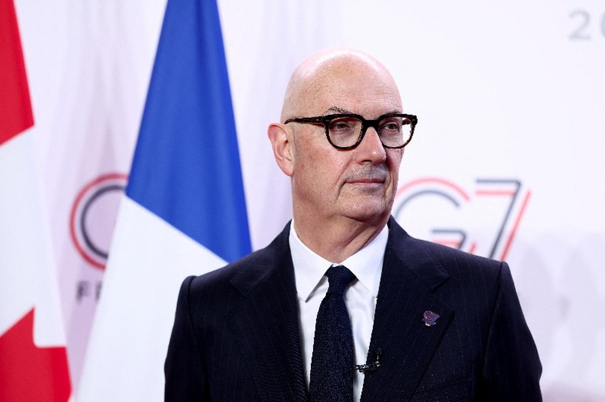 French Finance Minister Roland Lescure looks on ahead of a G7 finance ministers and central bank governors meeting in Paris, France, May 18, 2026. REUTERS/Tom Nicholson