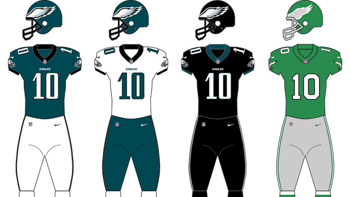  The Eagles changed their wordmark in 2022. | Photo via Wikipedia 