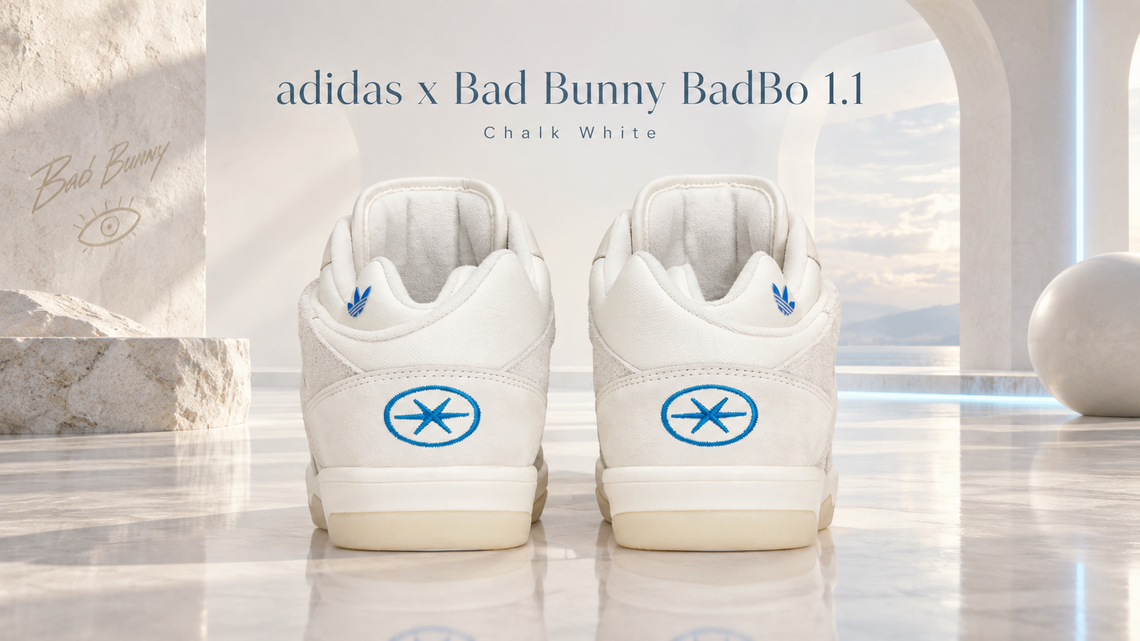 Adidas x Bad Bunny BadBo 1.1 'Chalk White': Release Date and Where to Buy 
