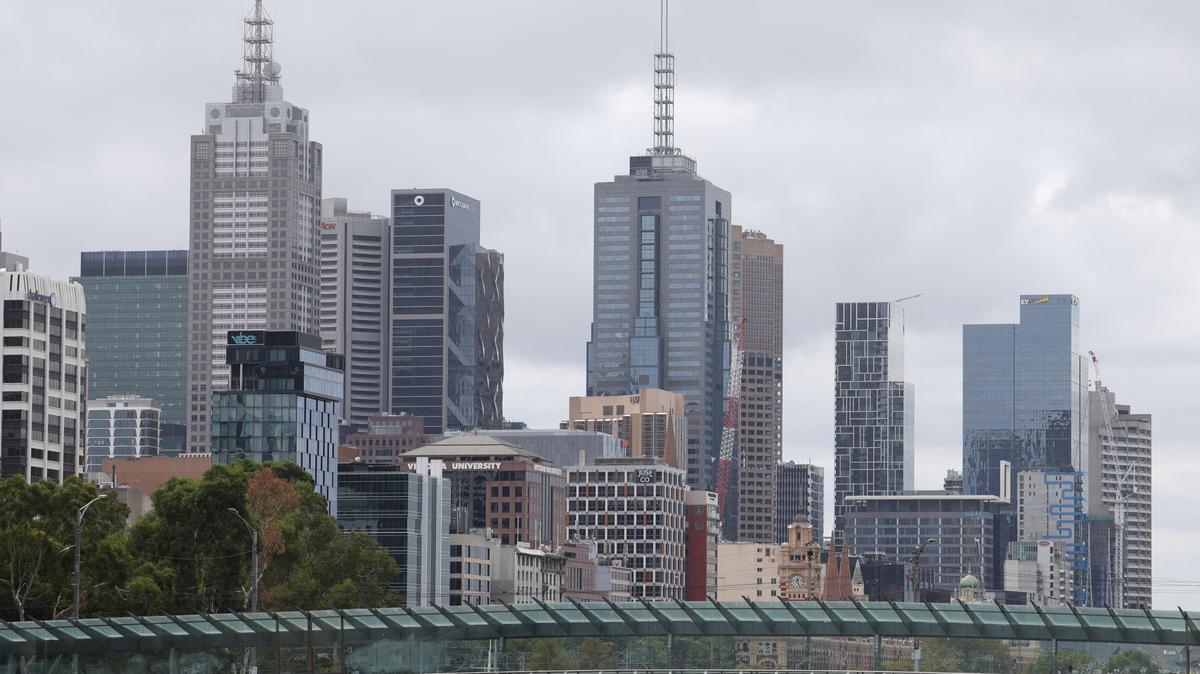 A general view of the Central Business District (CBD), in Melbourne, Australia, March 24, 2025. REUTERS/Hollie Adams