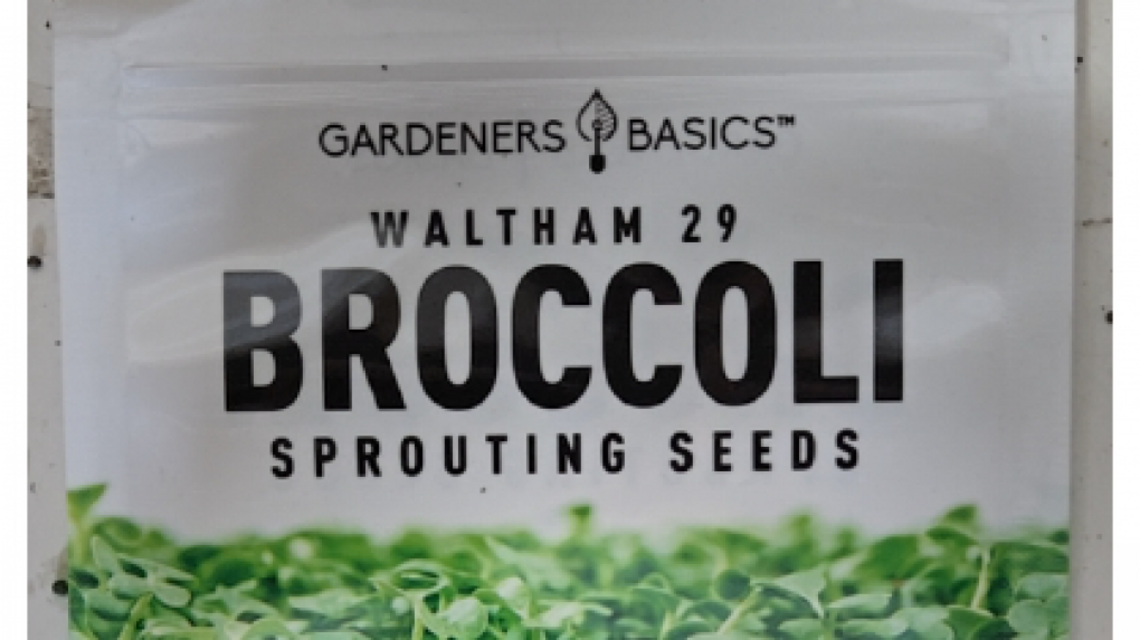 Gardeners Basics Recalls Broccoli Sprouting Seeds Due to Salmonella 