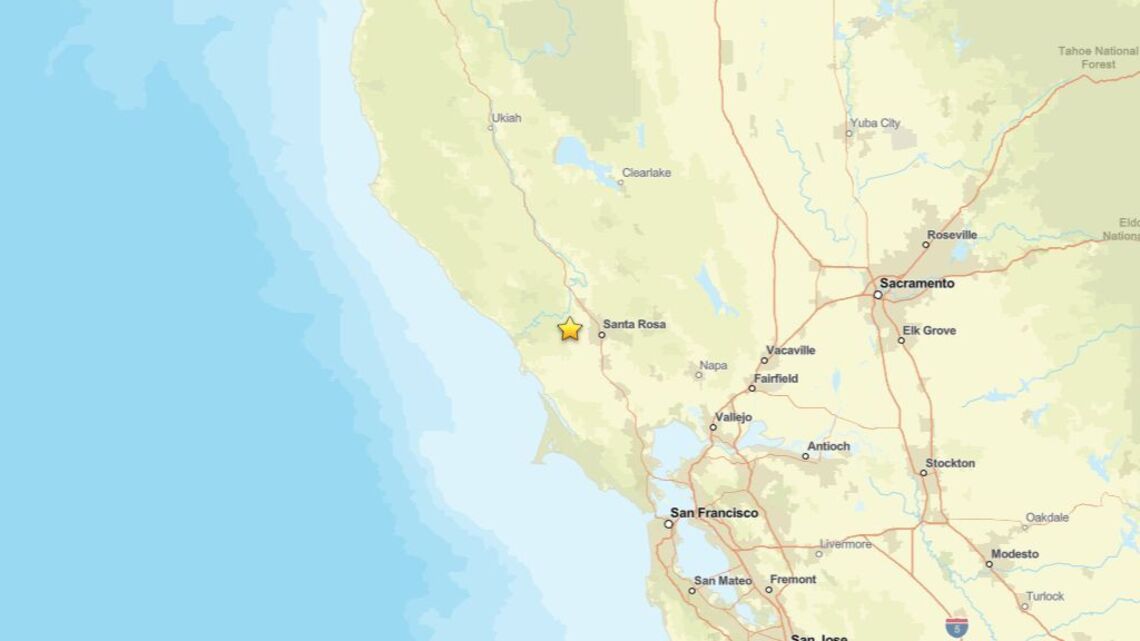 2.3 magnitude earthquake recorded close to Graton, CA on Aug. 29 