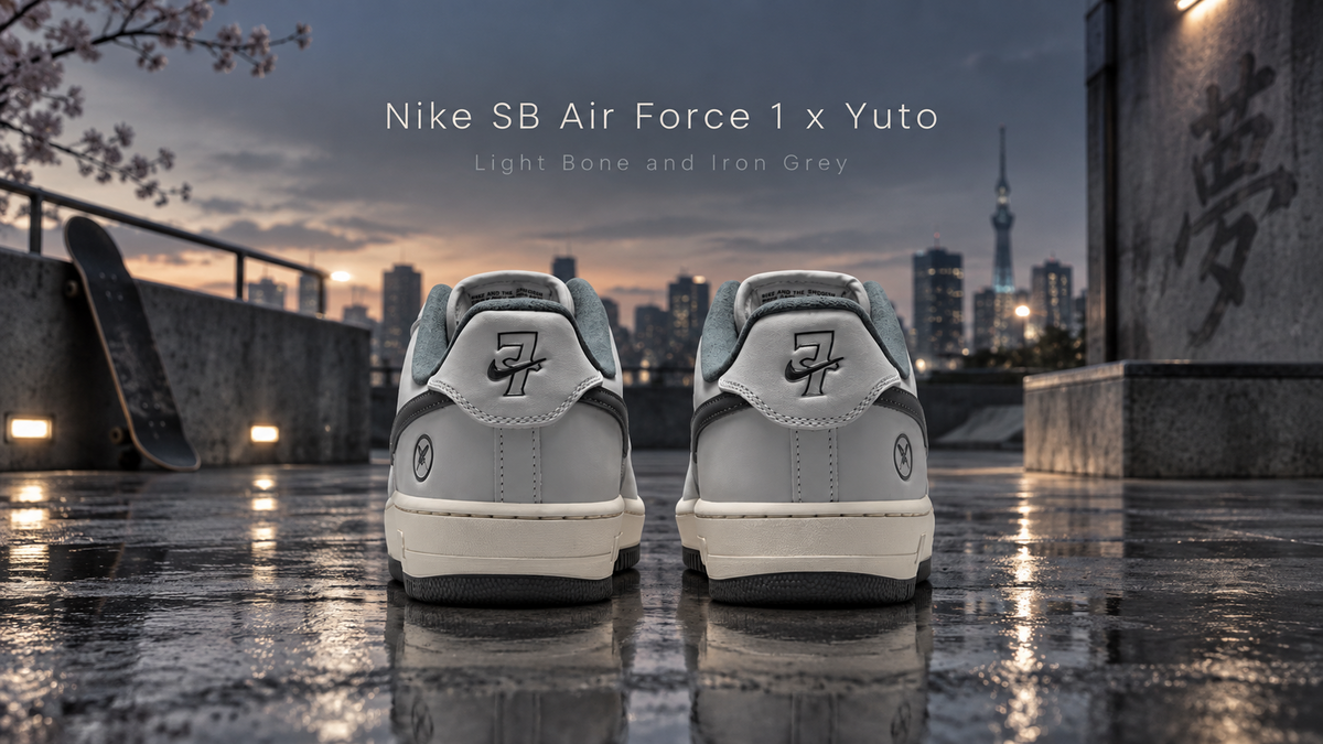 Nike SB Air Force 1 x Yuto 'Light Bone and Iron Grey': Release Date and Where to Buy