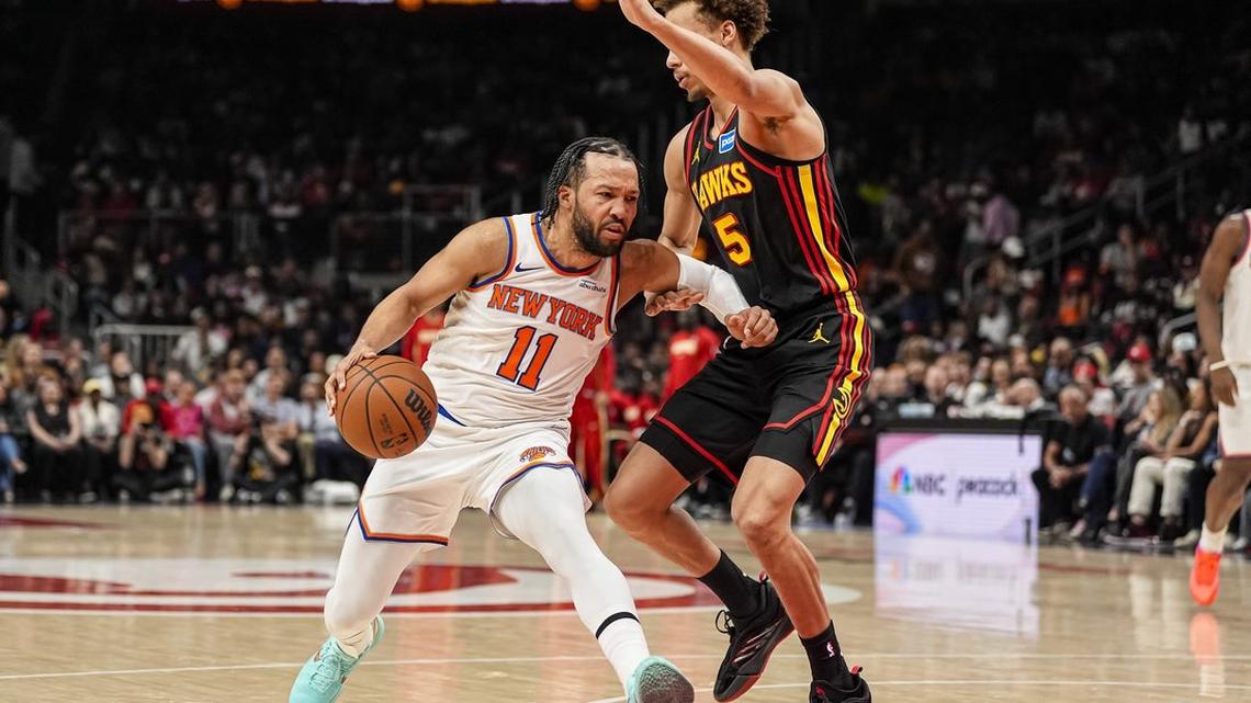 Jalen Brunson's huge fourth quarter powers Knicks over Hawks