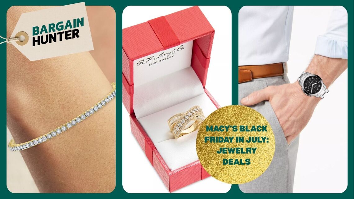 Macy's Is Slashing Prices up to 80% on Watches and Jewelry for Black Friday in July 