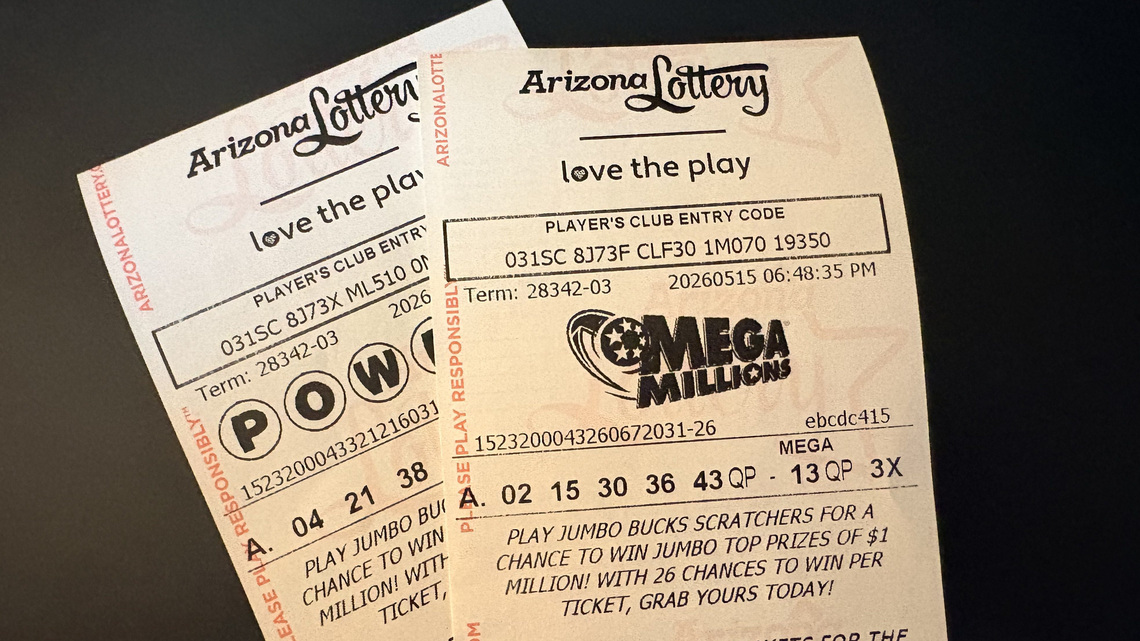 4 winning lottery tickets worth millions sold in Arizona. Here's where 