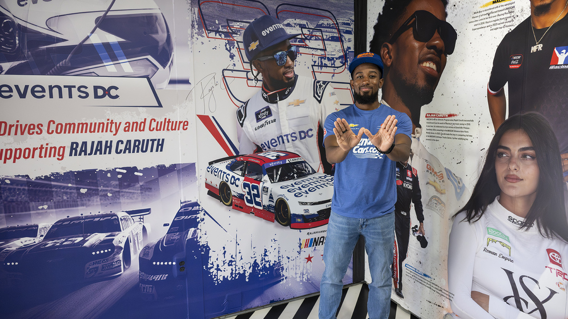 HBCU alum Rajah Caruth enters crunch time in NASCAR playoffs 