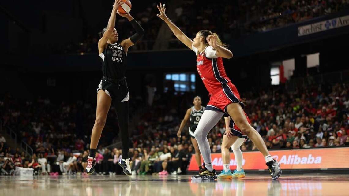A'ja Wilson, Aces seek defensive reset against Fire 