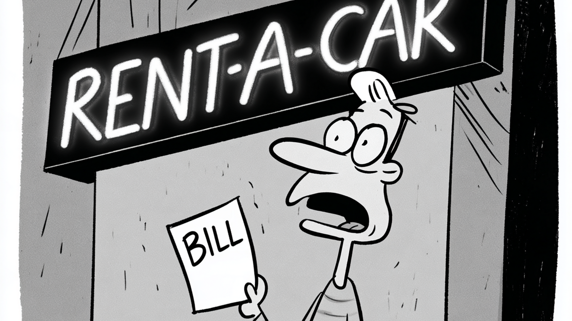 Guilty until proven innocent? You are if you rent a car.