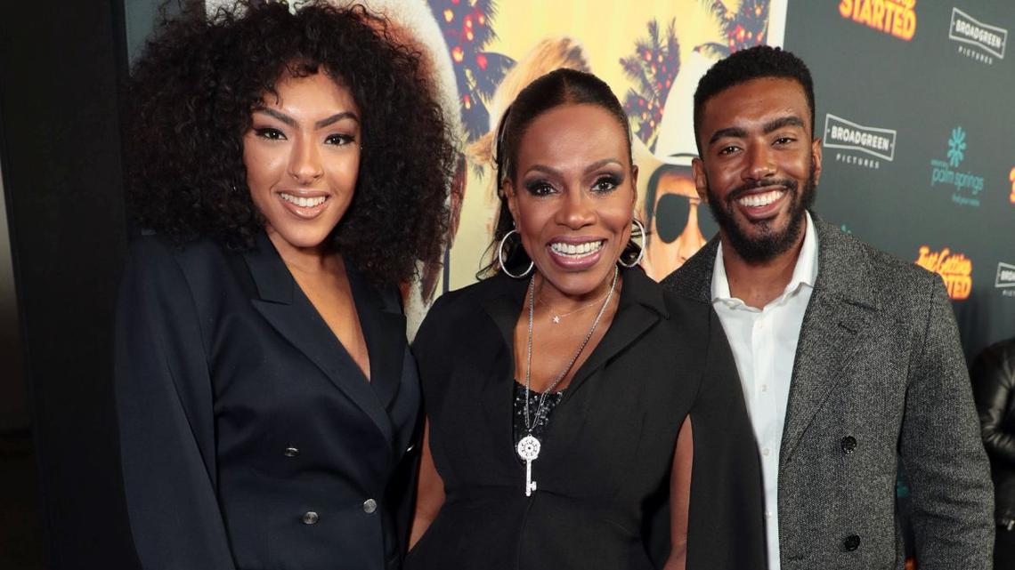 Ivy-Victoria Maurice, Sheryl Lee Ralph and Etienne Maurice in 2017Getty