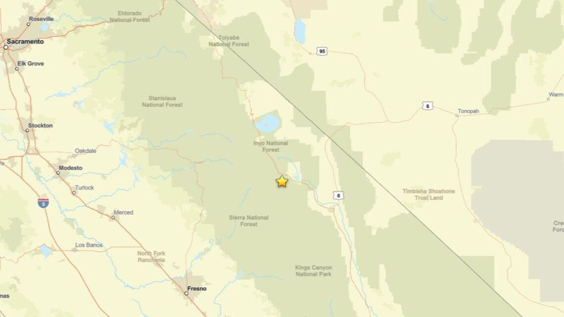 Update: Earthquake of 2.2 magnitude recorded near Mammoth Lakes, CA on Oct. 6 