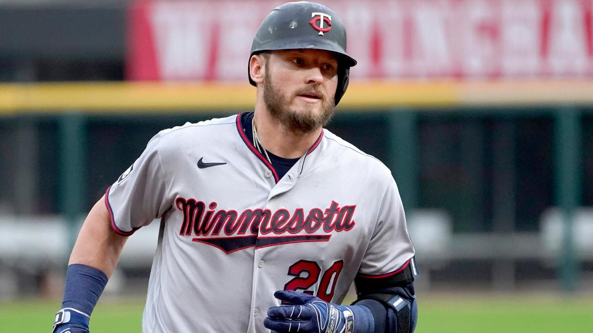 Minnesota Twins’ Josh Donaldson rounds the bases after hitting a two-run home run off Chicago White Sox starting pitcher Lucas Giolito during the first inning of a baseball game Tuesday, June 29, 2021, in Chicago. (AP Photo/Charles Rex Arbogast)
