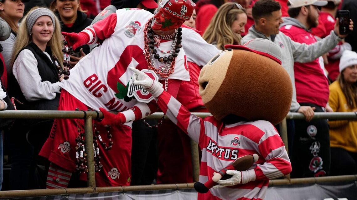 Five costumed mascots that capture the spirit of college football Saturdays 
