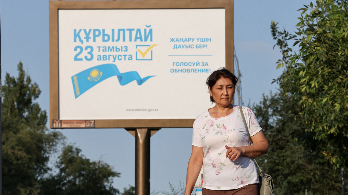 Kazakhstan to hold snap election expected to tighten president's control 