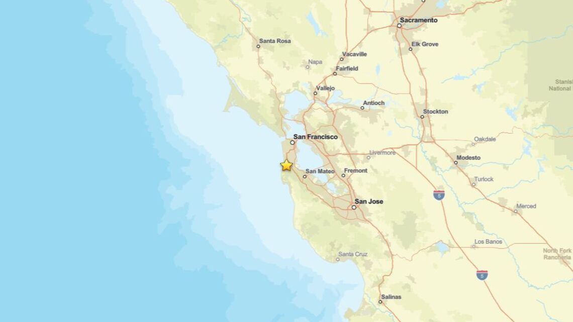 Update: Earthquake shakes region near Pacifica, CA on Sept. 19 - 2.0 magnitude recorded 