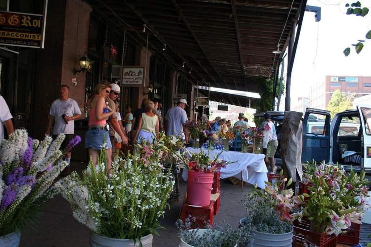  The Omaha Farmers Market is in Omaha’s Old Market Entertainment District on Saturday mornings. Photo credit: Visit Omaha 