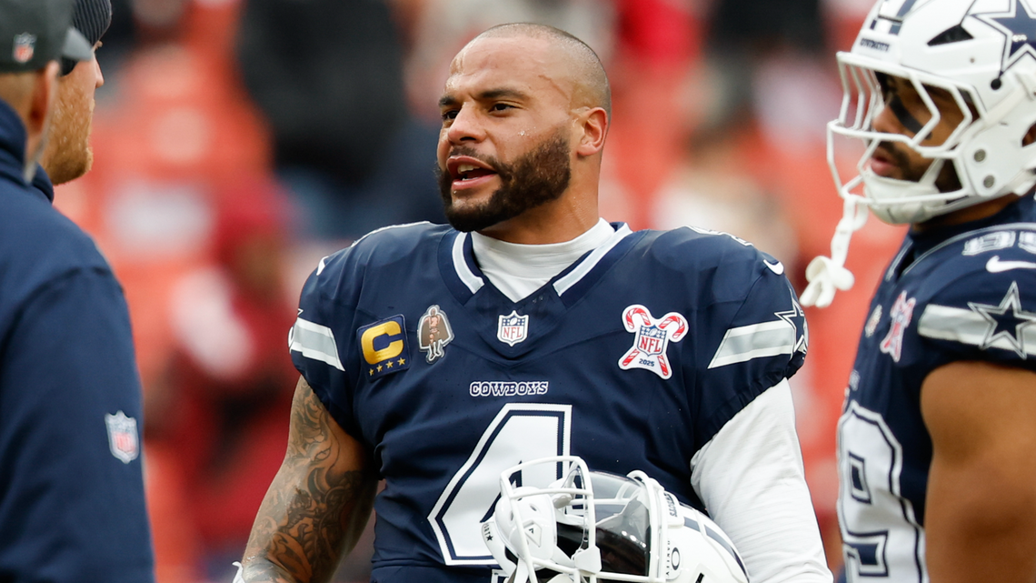 Cowboys QB Dak Prescott Comments on Physical Appearance During OTAs 