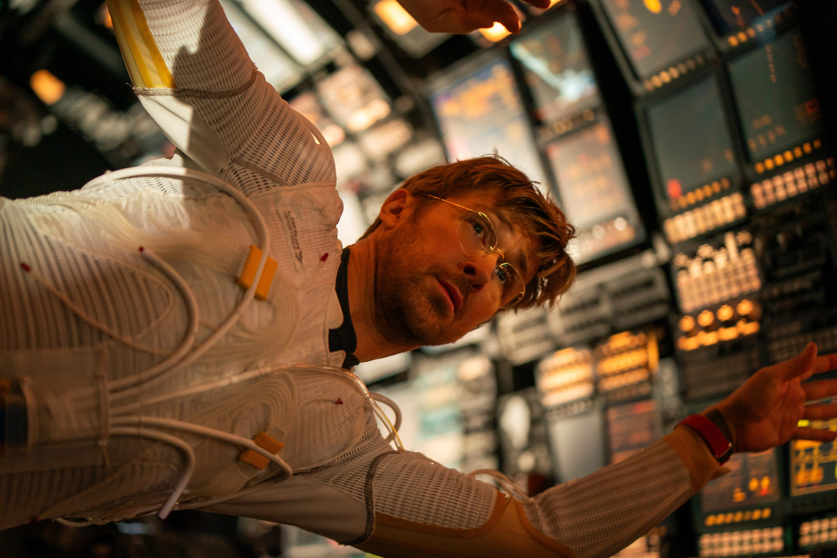 Ryland Grace (Ryan Gosling) is on a mission to save humanity when he befriends a space alien in the sci-fi adventure "Project Hail Mary."