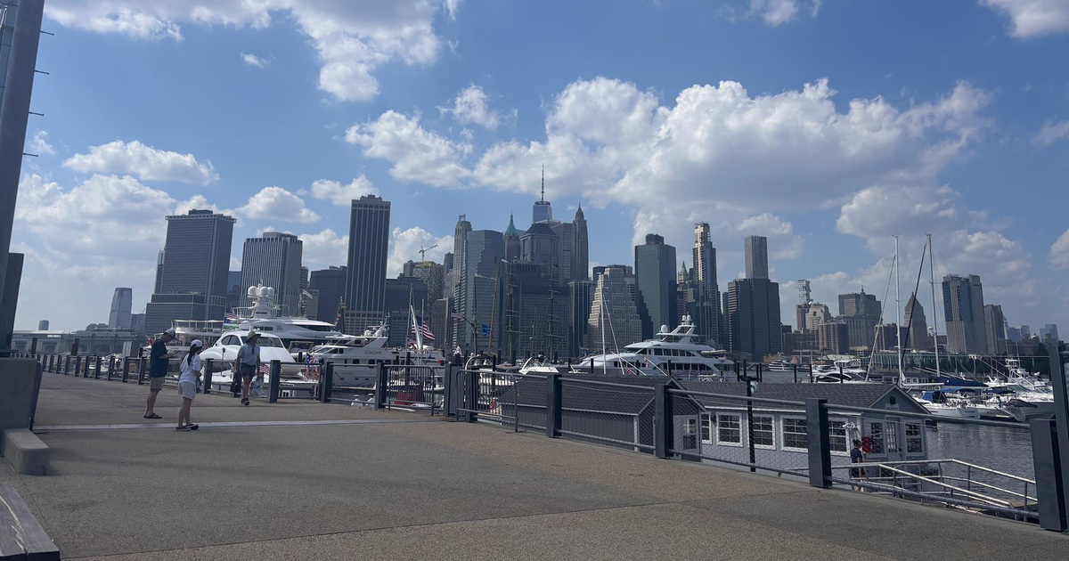 New York City skyline on July 3, right before America250 celebrations began for the weekend.
