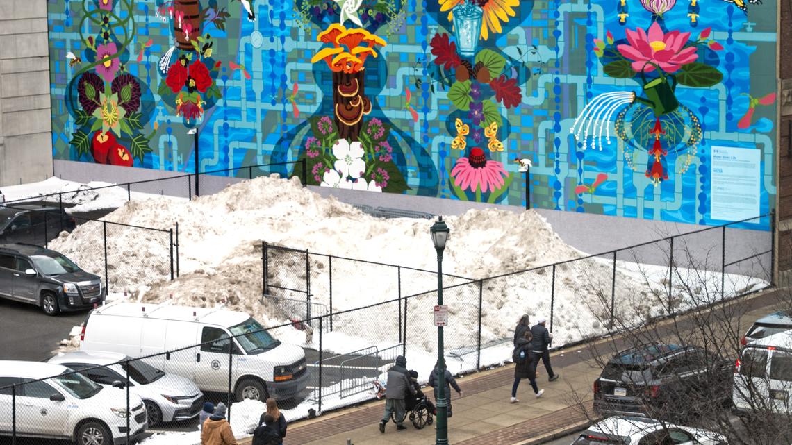 Philly's snowpack reaches a 65-year milestone, and here's when it finally may disappear 